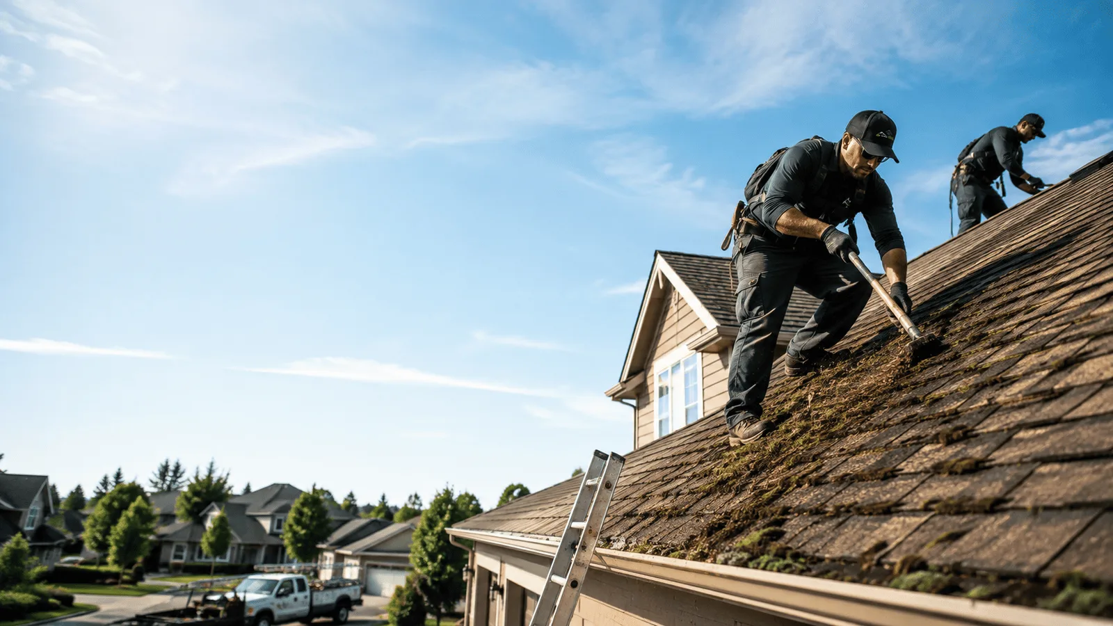 Roof Moss Removal in Sandy, UT near me
